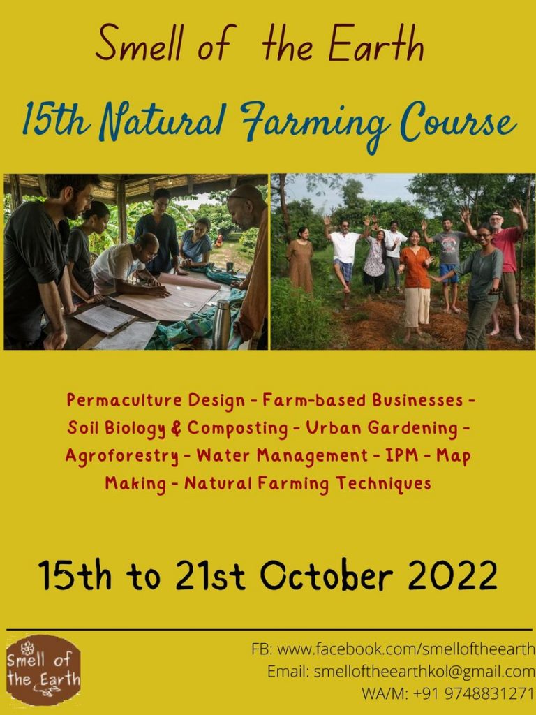 Smell of The Earth – Natural Farming Course